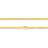 22K Gold Spike Chain - 20"